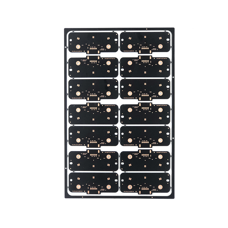 Kétoldalas fekete 0,3-6 mm-es OSP PCB kártya